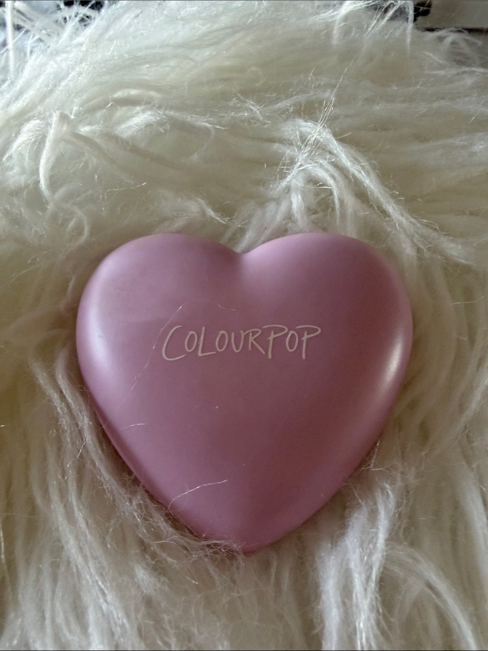 ColourPop Heart Compact - color: cupids bow